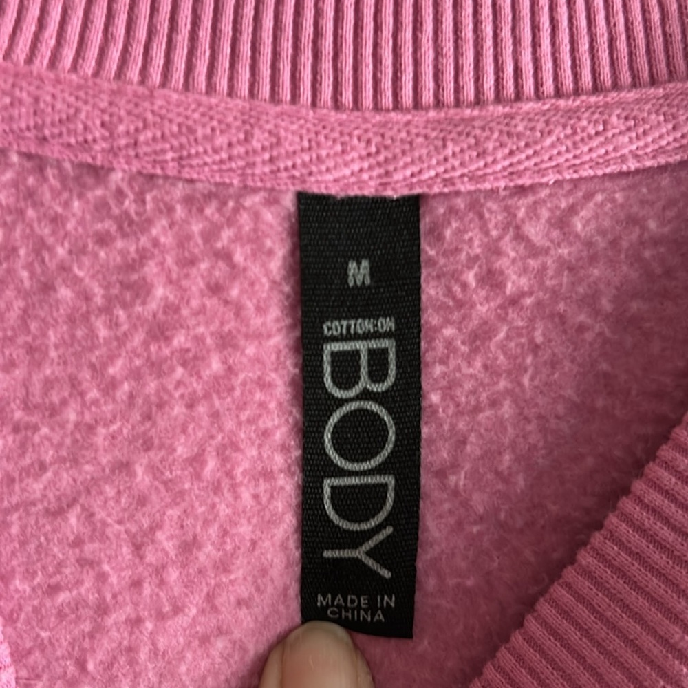 Cotton In BODY Pink Crewneck Wellness Club Sweatshirt - Picture 8 of 12